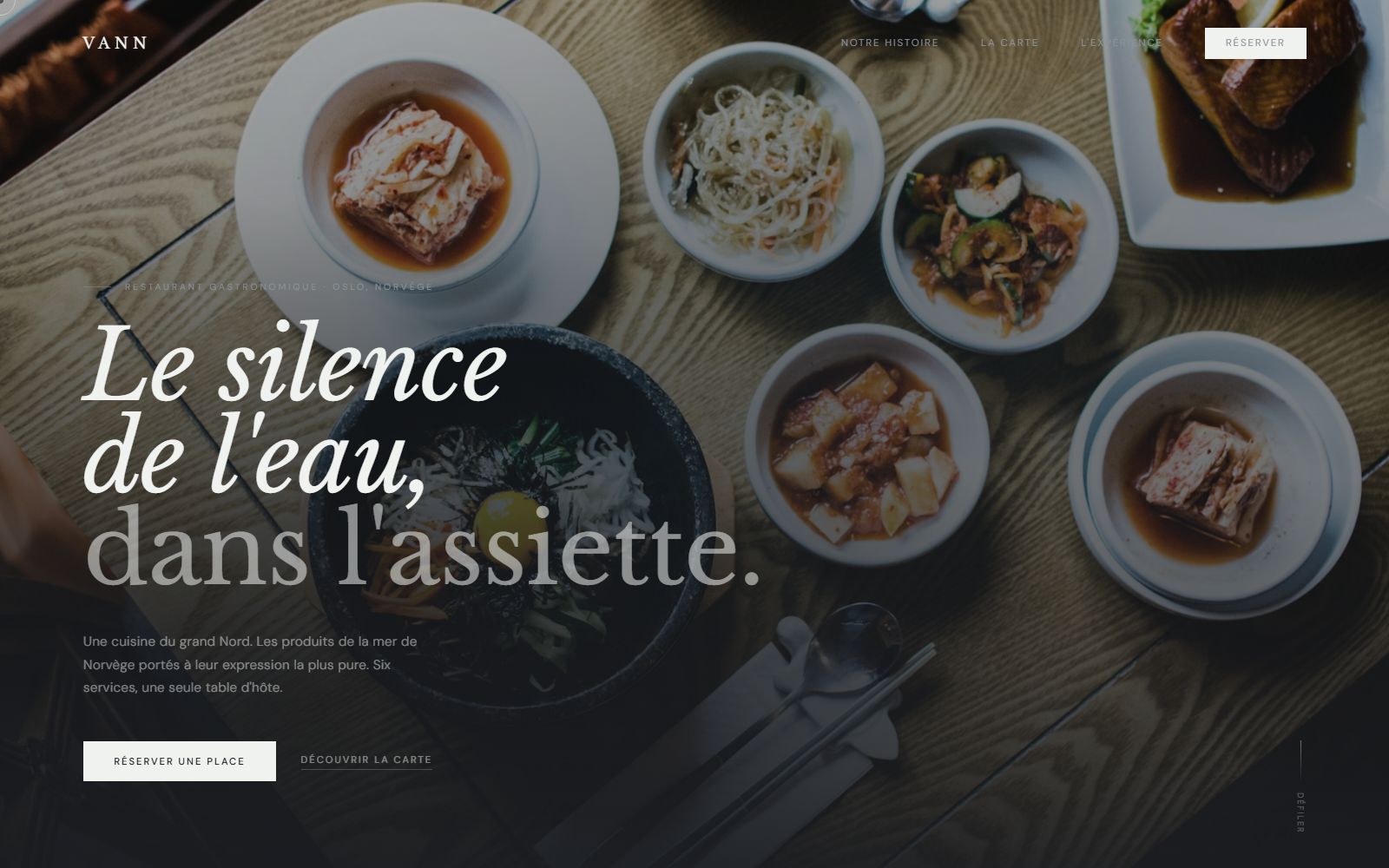 Vann — restaurant nordique