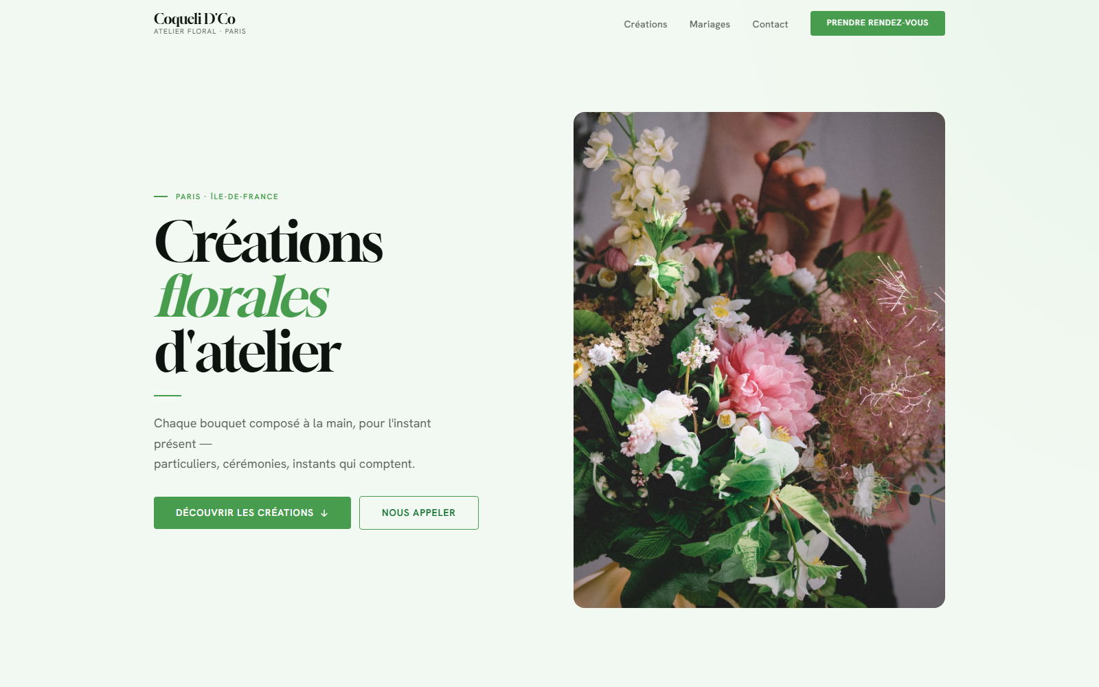 Coqueli D'Co — atelier floral